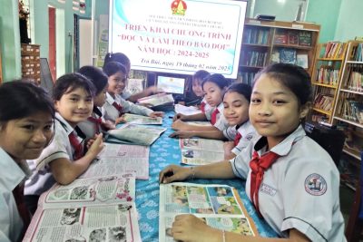 Triển khai chương trình “Đọc và làm theo báo đội” năm học 2024-2025