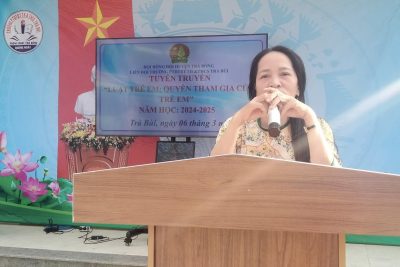 Tuyên truyền “Luật trẻ em, quyền tham gia của trẻ em”