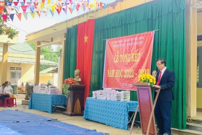 Trường PTDTBT TH & THCS Trà Bùi long trọng tổ chức Lễ tổng kết năm học 2022-2023.