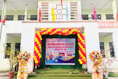 HOẠT ĐỘNG STEM/STEAM TIỂU HỌC: SÁNG TẠO & TRÌNH DIỄN TRANG PHỤC TÁI CHẾ