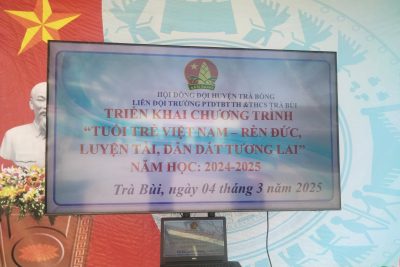 Triển khai chương trình: “Tuổi trẻ Việt Nam – Rèn đức luyện tài, dẫn dắt tương lai”