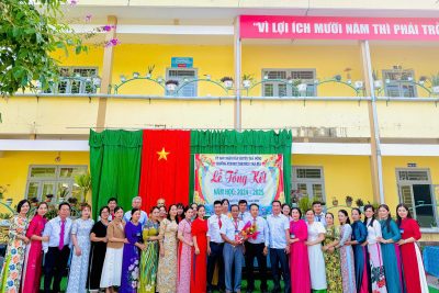 Lễ tổng kết của Trường PTDTBT TH&THCS Trà Bùi năm học 2024-2025